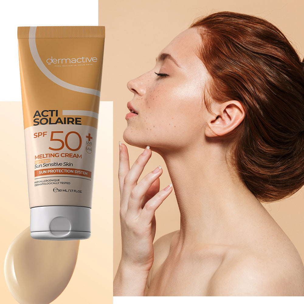 ACTI-SOLAIRE SPF 50 MELTING CREAM Light Tinted