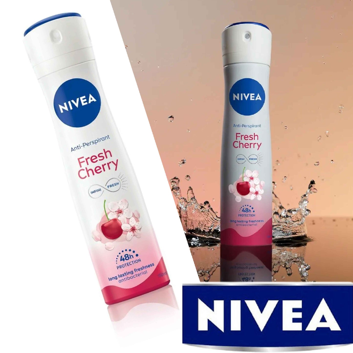 Nivea Fresh Cherry Anti-Perspirant Deodorant Women