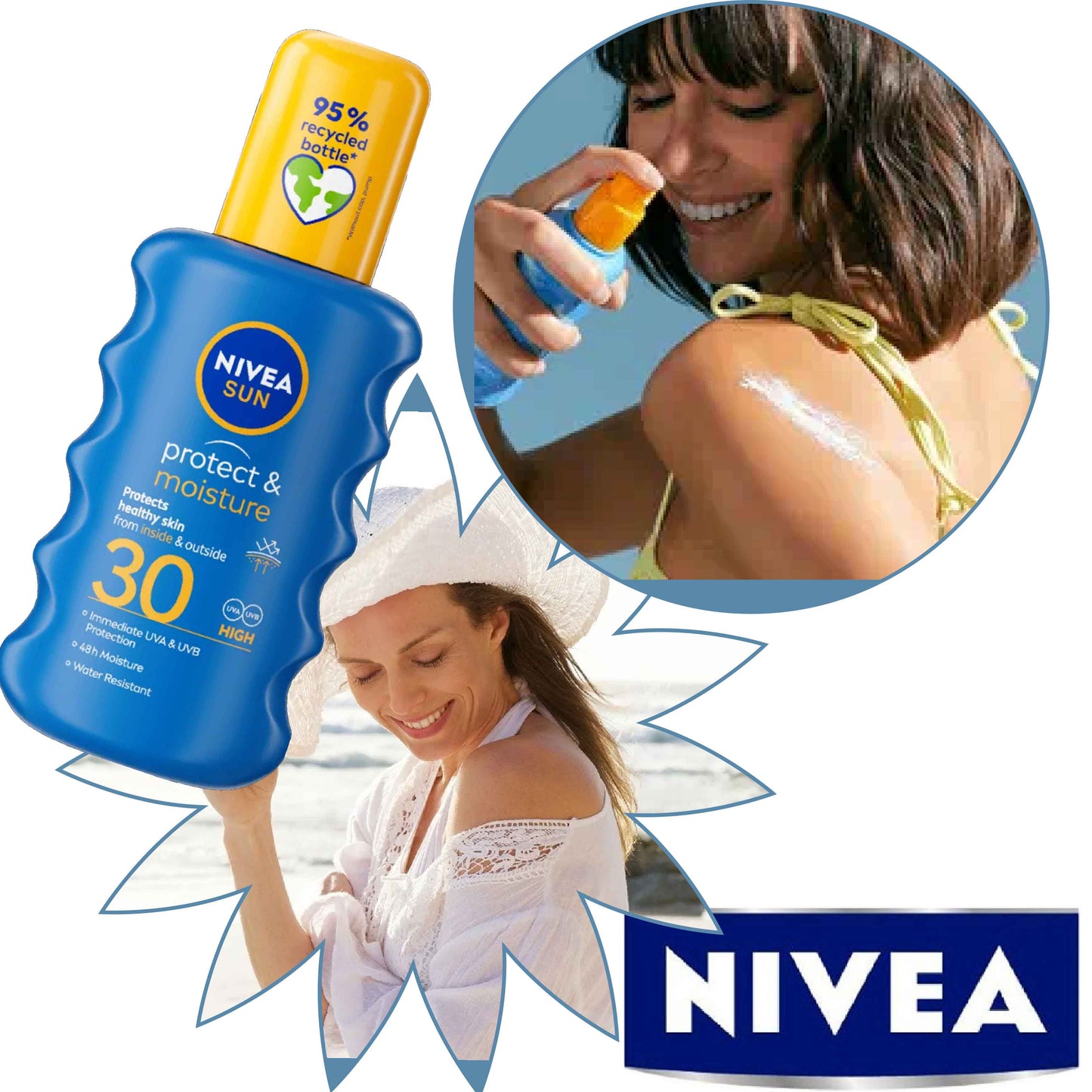Nivea Sun Protect & Moisture SPF30 Spray