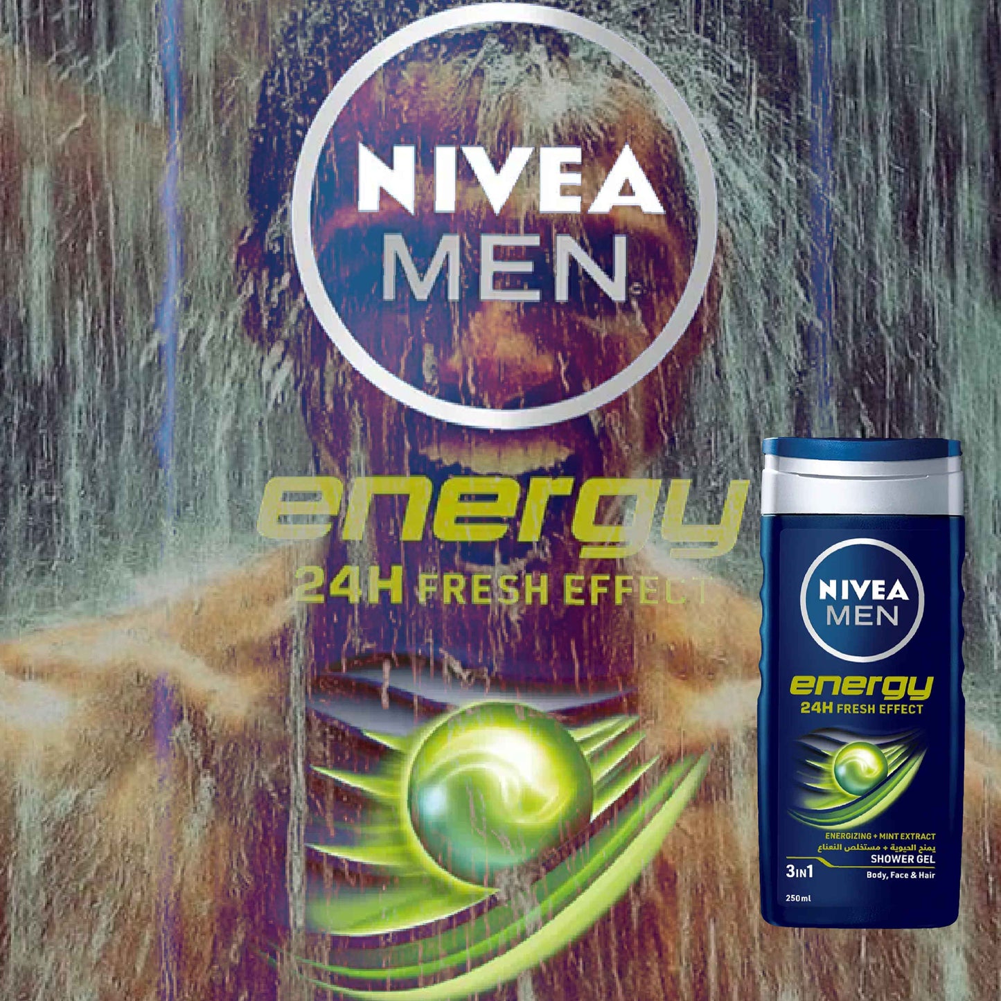 Nivea Men Energy Shower Gel