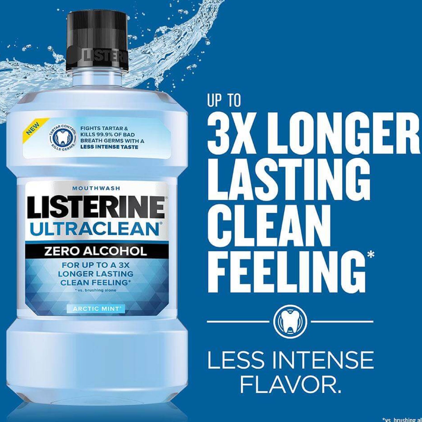 Listerine UltraClean Zero Alcohol Mouth Wash