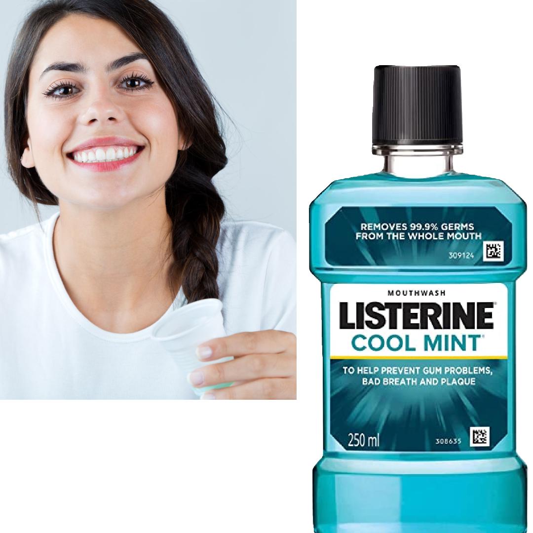 Listerine Cool Mint Milder Taste Mouth Wash