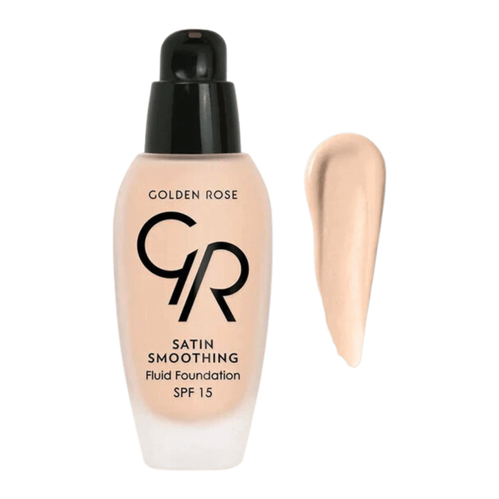 Satin Smoothing Fluid Foundation (SPF15)