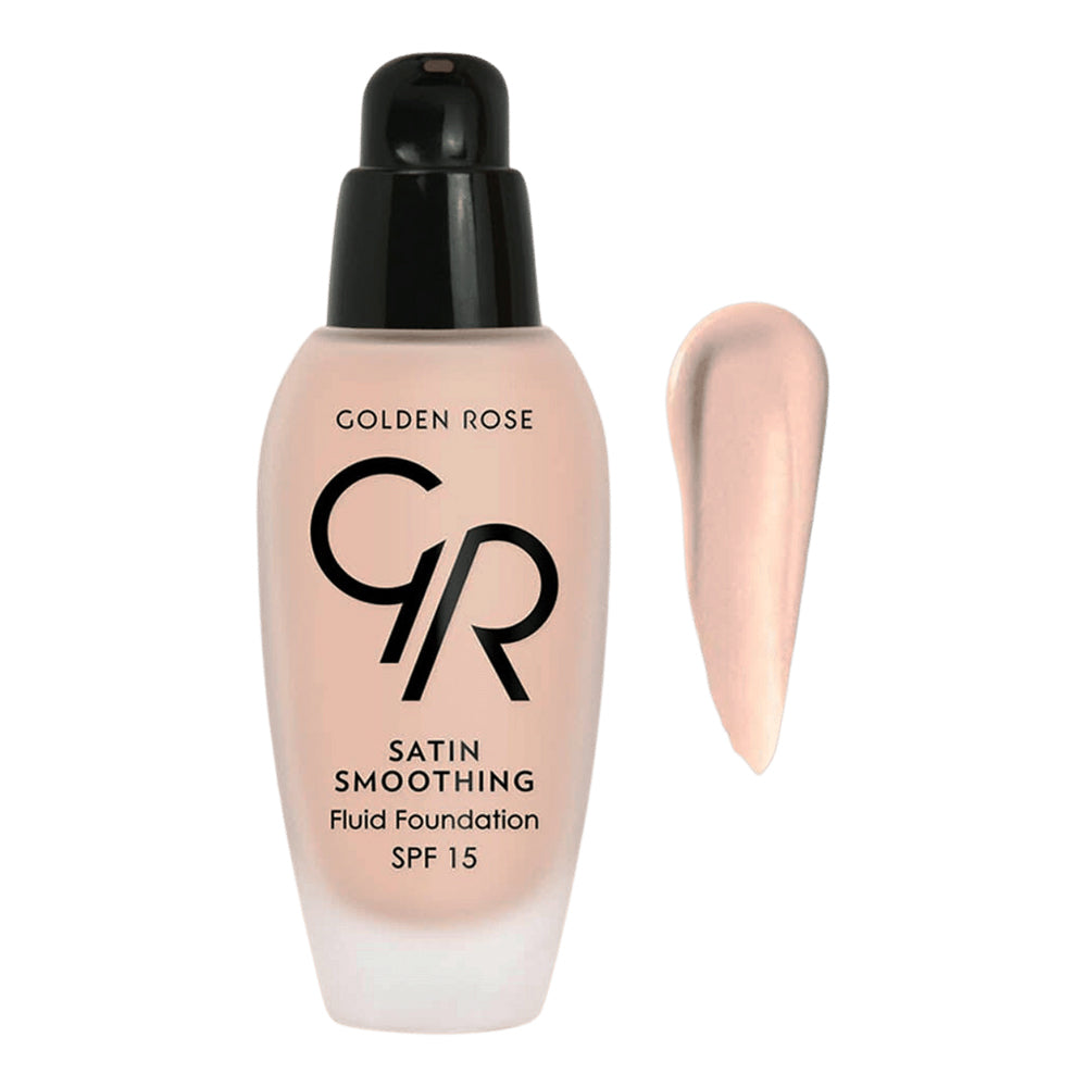 Satin Smoothing Fluid Foundation (SPF15)