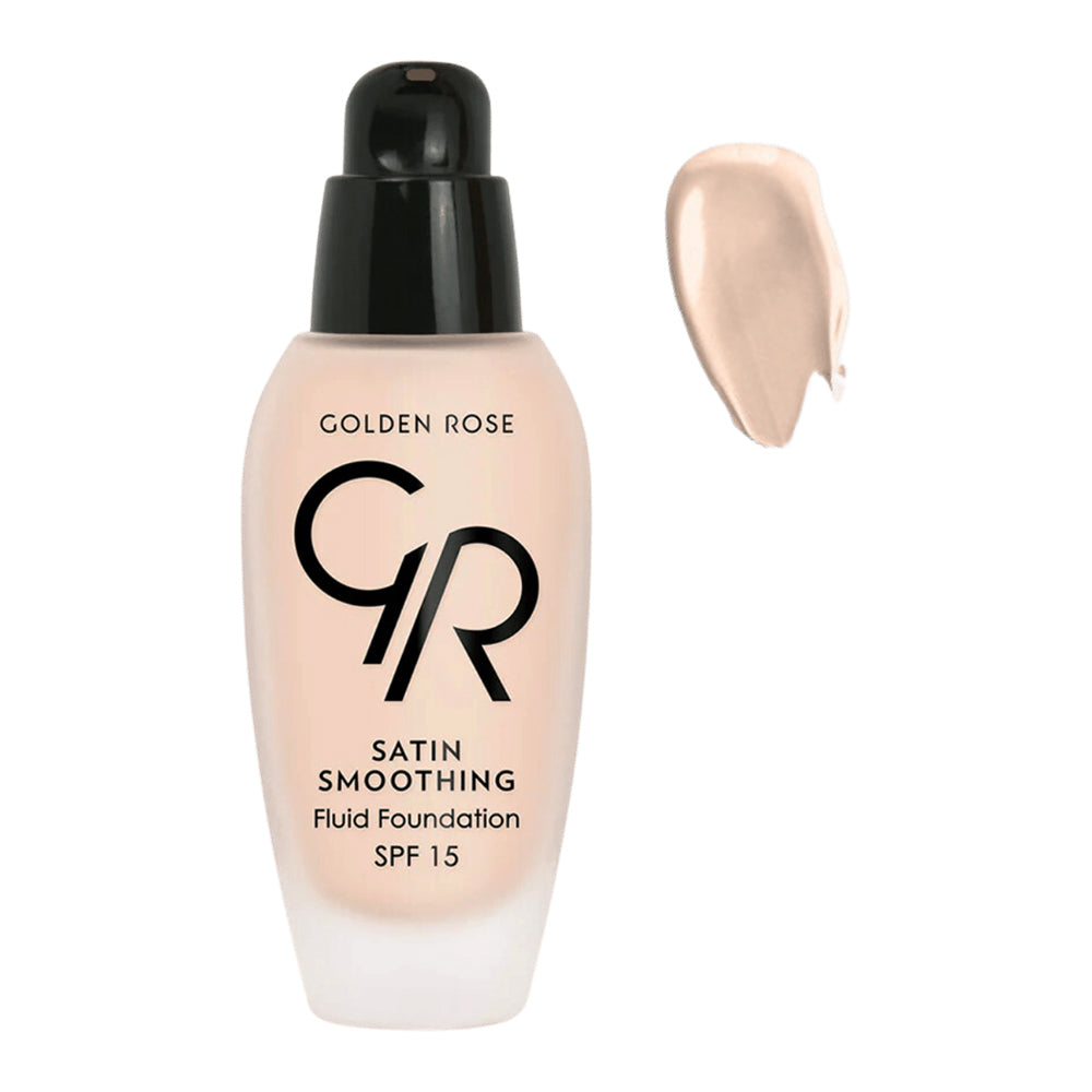 Satin Smoothing Fluid Foundation (SPF15)
