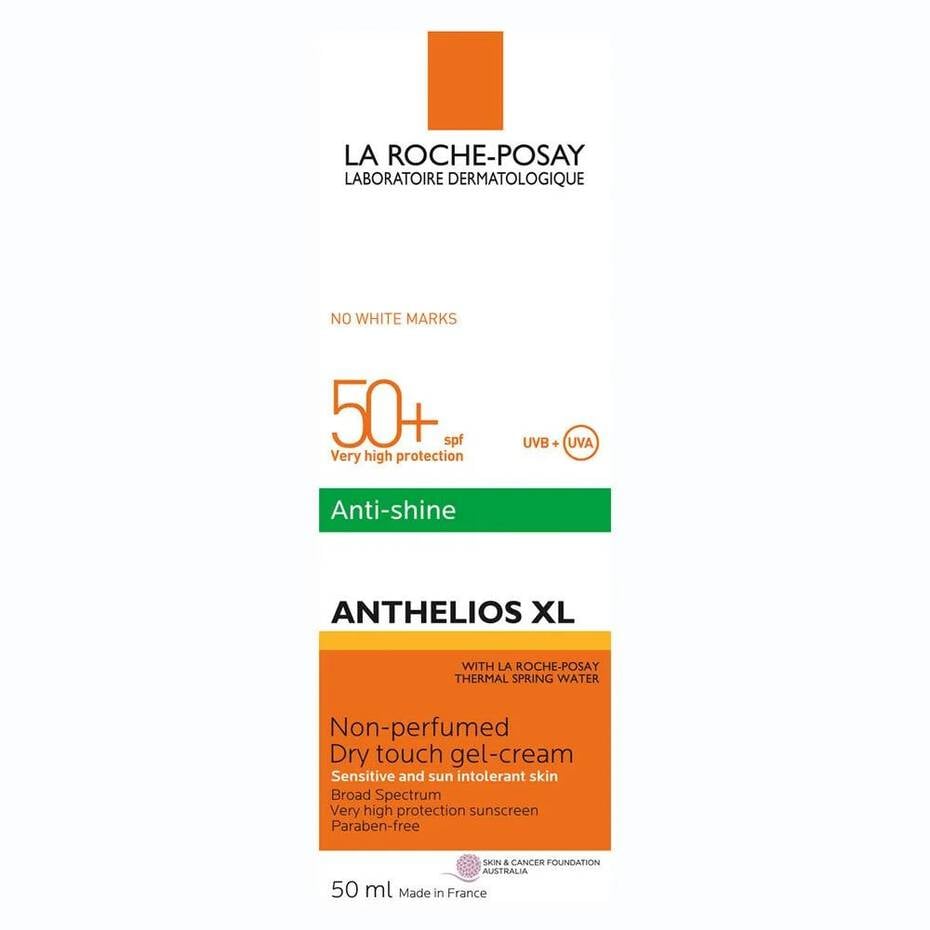 أنثيليوس XL واقي من الشمس للوجه مضاد للمعان وجاف وملمس SPF 50+