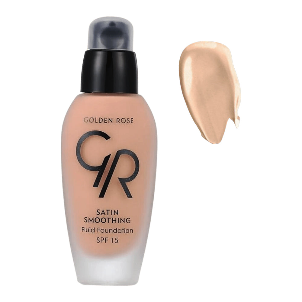 Satin Smoothing Fluid Foundation (SPF15)