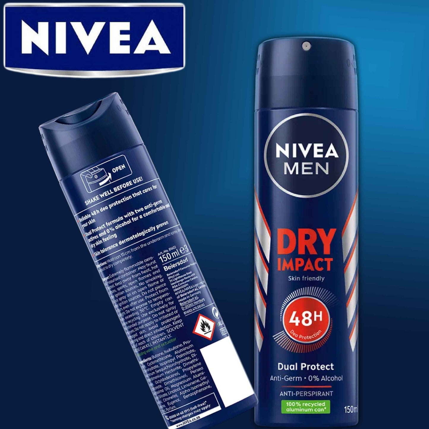 Nivea Men Dry Impact Body Spray