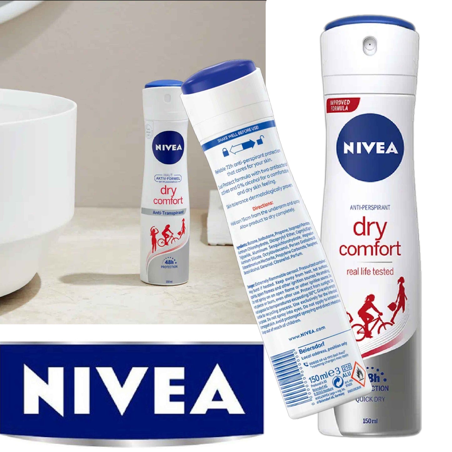 Nivea Dry Comfort Anti-Perspirant Deodorant Women
