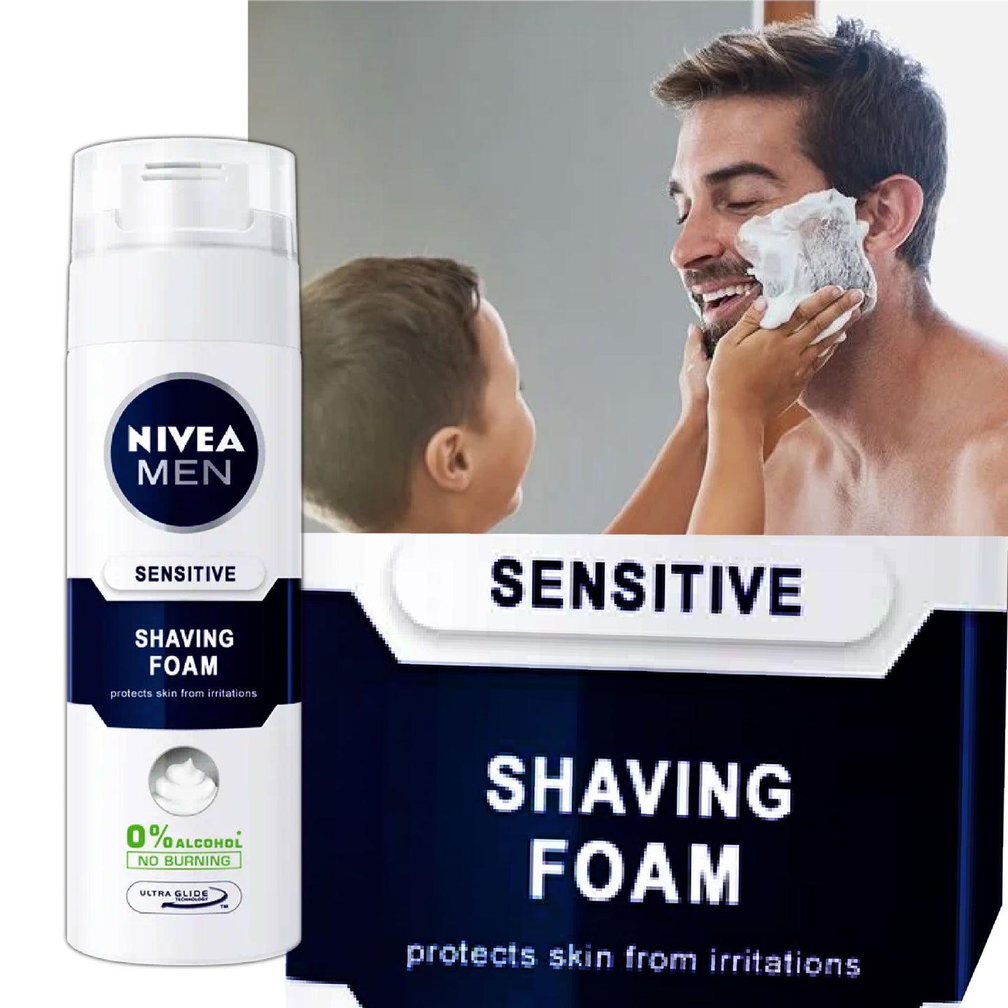 Nivea Men Sensitive Shaving Foam
