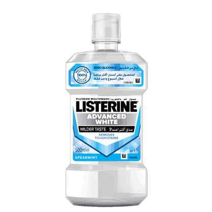 Listerine Advanced White Milder Taste Mouth Wash