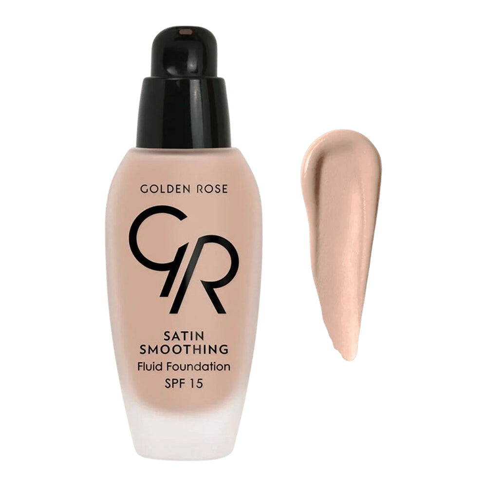 Satin Smoothing Fluid Foundation (SPF15)