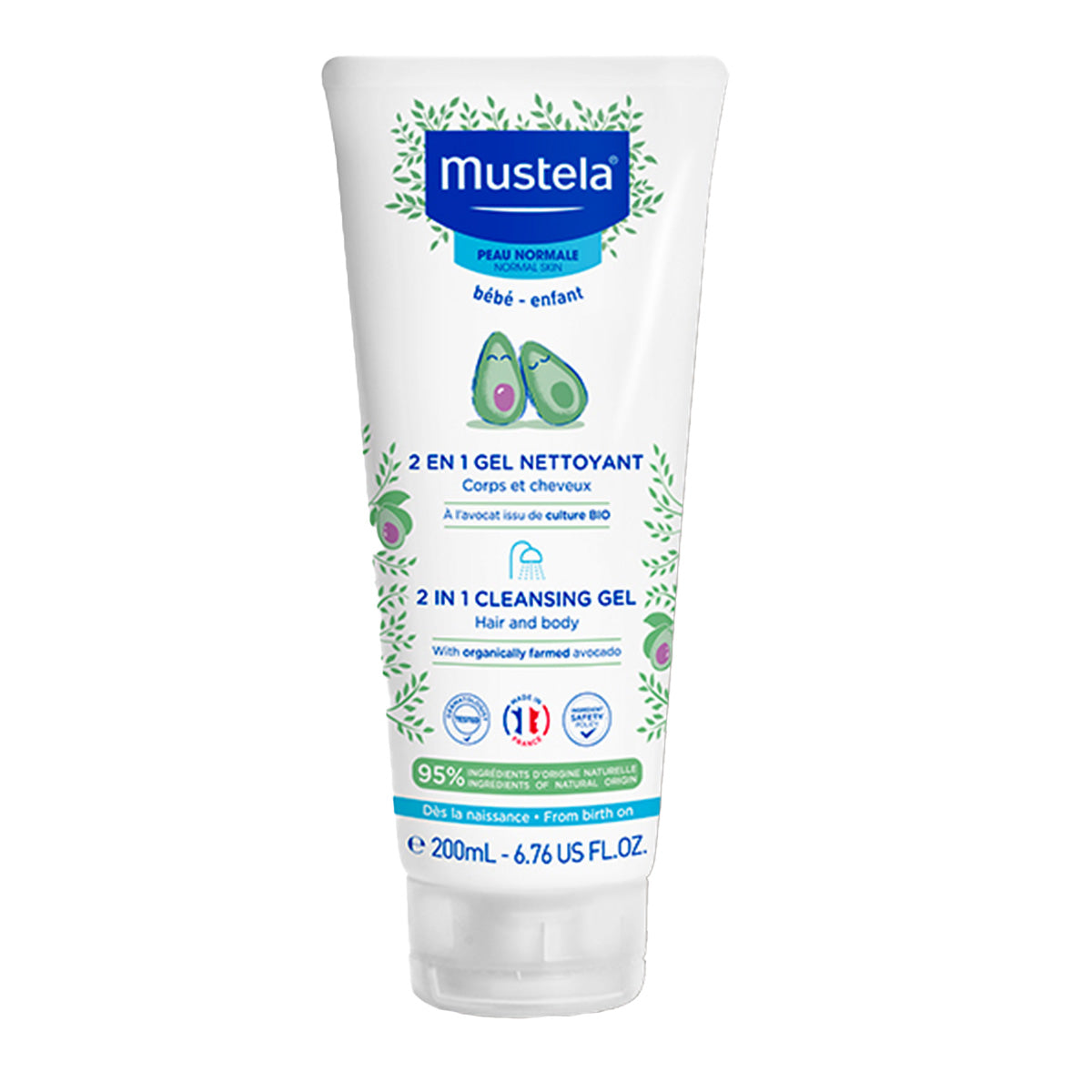 2 in 1 Cleansing Gel with Avocado