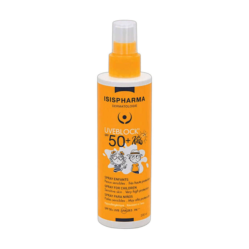 UVEBLOCK SPF50 + سبراي للأطفال